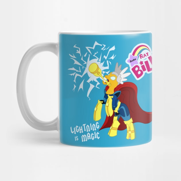 Beta Ray Bill: Lightning is Magic by Katie_OFI